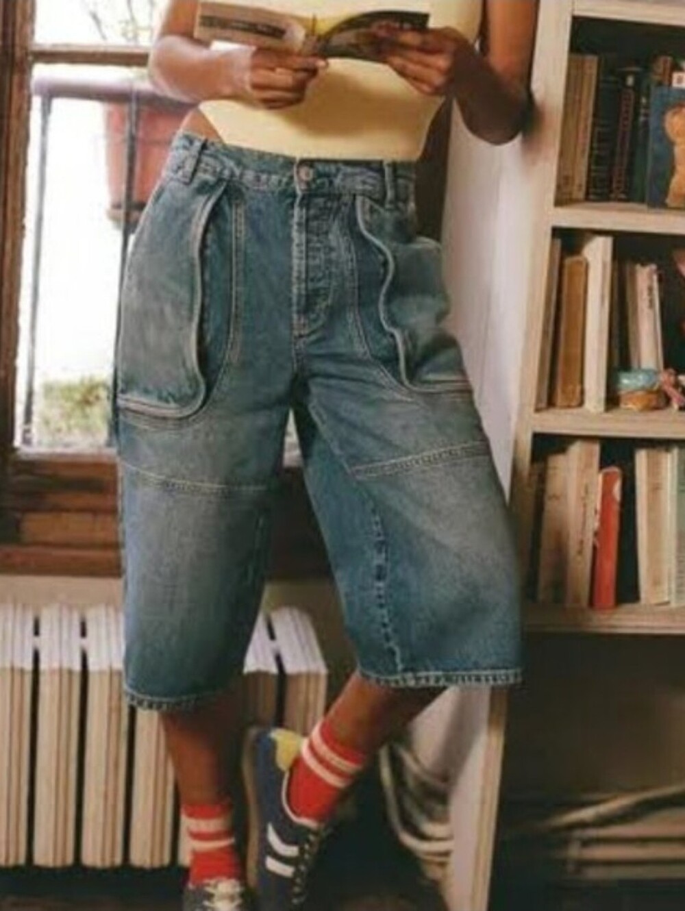 NWT Free People We The Free Havasu Slouchy Cropped Jeans Size 31